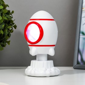 

Ночник "Запуск" LED 3Вт 7 Цветов USB красный 16,5х8,5х8,7см