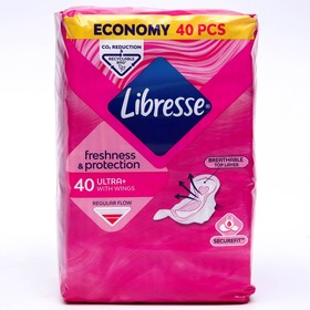 

Прокладки гигиенические Libresse Ultra Normal с поверхностью-сеточка, 40 шт.