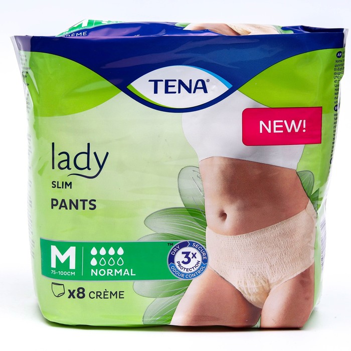 фото Трусы впитывающие tena lady slim pants normal м 8 шт