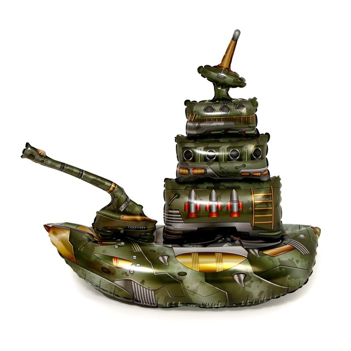 Шар фольгированный 36 «Военный корабль» шар фольгированный 36 ромашка разноцветная