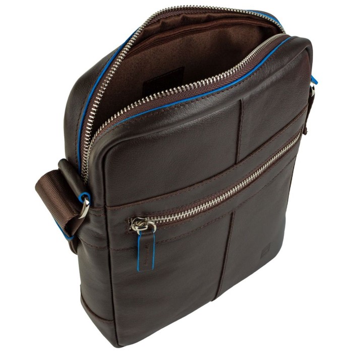 фото Планшет, отдел на молнии, цвет коричневый 26х22х7см mumi