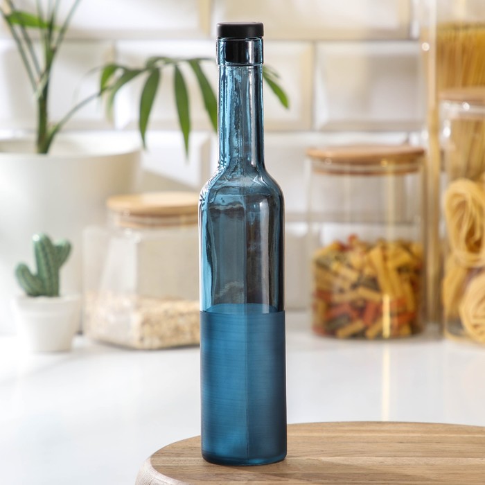 фото Бутыль для соуса и масла «кобальт», 250 мл, цвет синий renga