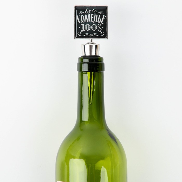Пробка для вина формовая с эпоксидом "Сомелье 100%" 11 х 4,5 х  2,5 см