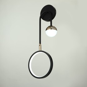 

Бра 2289/2 LED 36Вт 3000-6000К черно-золотой 53х22х9 см