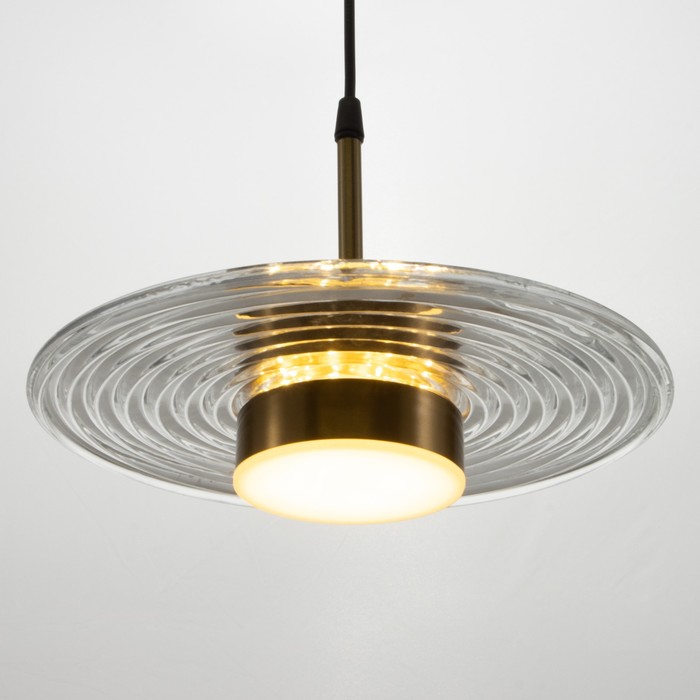 

Светильник 2266/1 LED 12Вт золото 28х28х20,5-120,5 см