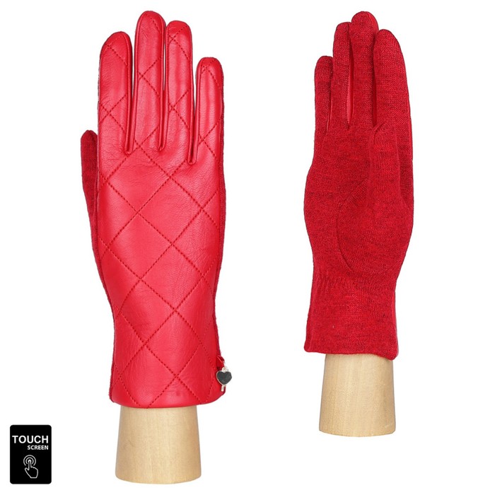 Перчатки, размер 6, цвет красный