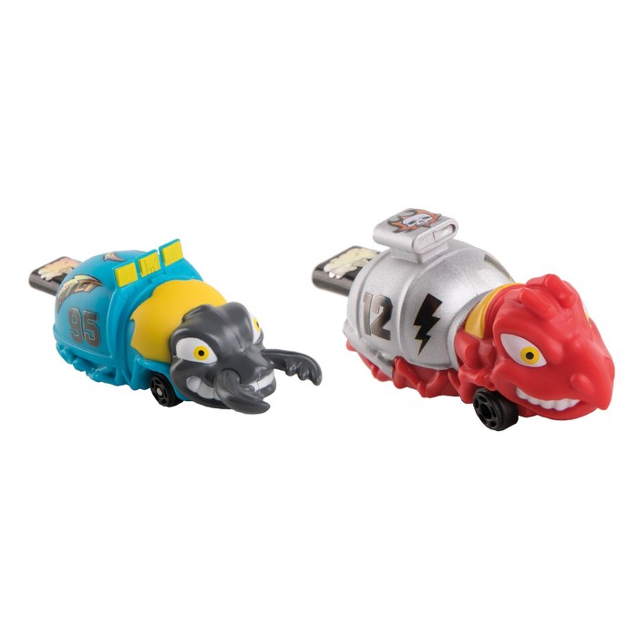 фото Игровой набор «гонка жуков» с 2 машинками «красный муравей antrax и синий жук» bugs racings