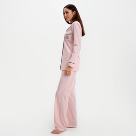 

Пижама женская (рубашка и брюки) KAFTAN Shine р. 48-50, розовый