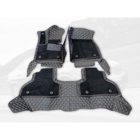 

Коврики модельные 5D для KIA K5 с 2020-н.в., черно-бежевые