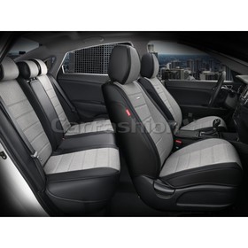 

Авточехлы каркасные 5D MAYER PLUS, черно-серые, комплект