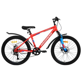 Велосипед 24' Progress Stoner 1.0 MD RUS, цвет красный, размер 15' Ош