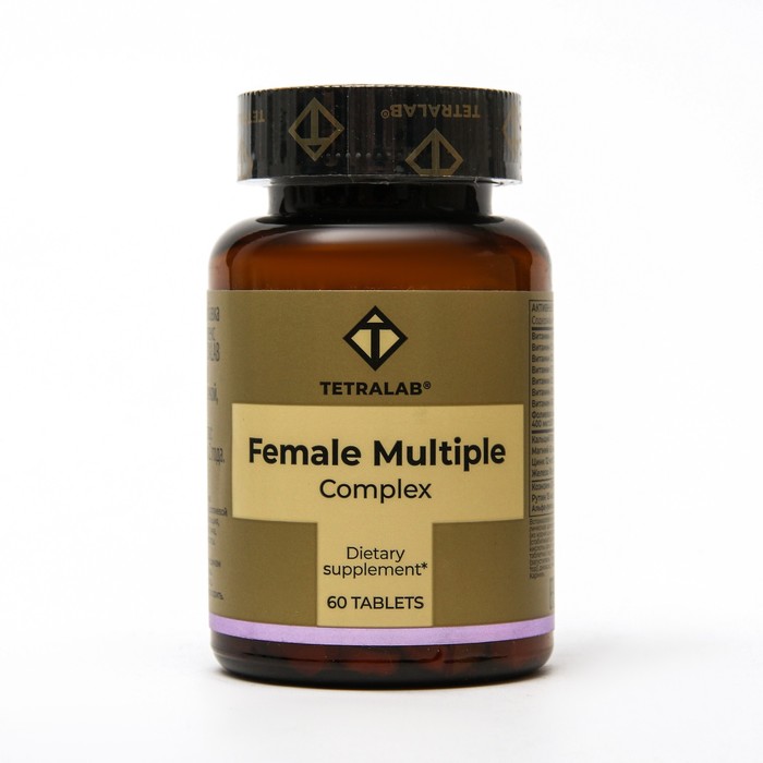 фото Витаминный комплекс "for women tetralab", 60 таблеток по 1100 мг
