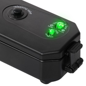 

Вакуумный упаковщик Bort BVV-100, 90 Вт, 10 л/мин, чёрный