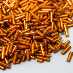 

Стеклярус d=1,7мм, L=6 мм, упак. 50 гр. т.золотой огонек