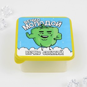 

Набор контейнеров для заморозки 3 шт «Живые овощи», зеленые, 400 мл