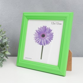 

Фоторамка дерево Linda 15х15 см зеленая