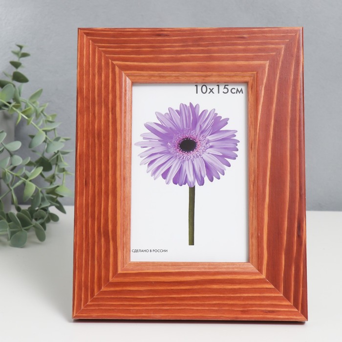 Фоторамка дерево Victoria 10х15 см орех