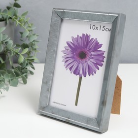 

Фоторамка пластик Viola 10х15 см светло-серая