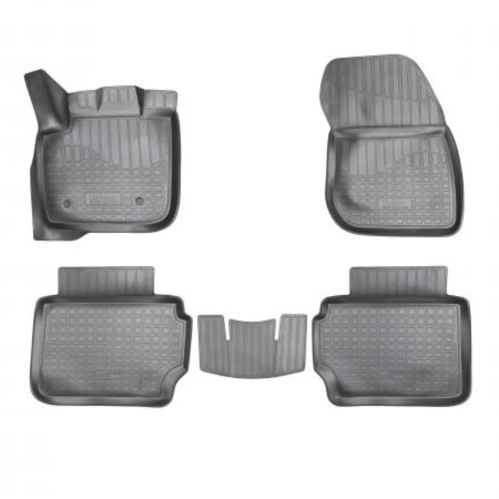 авточехлы для ford mondeo v 2014 2019 темно серый набор Коврики в салон для Ford Mondeo V 3D, 2014-