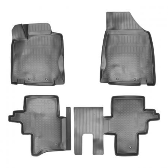 Коврики в салон для Nissan Pathfinder (R52) 3D, 2014-