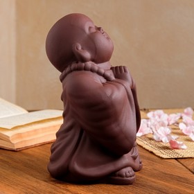 

Статуэтка "Монах", коричневая, керамика, 23.5 см