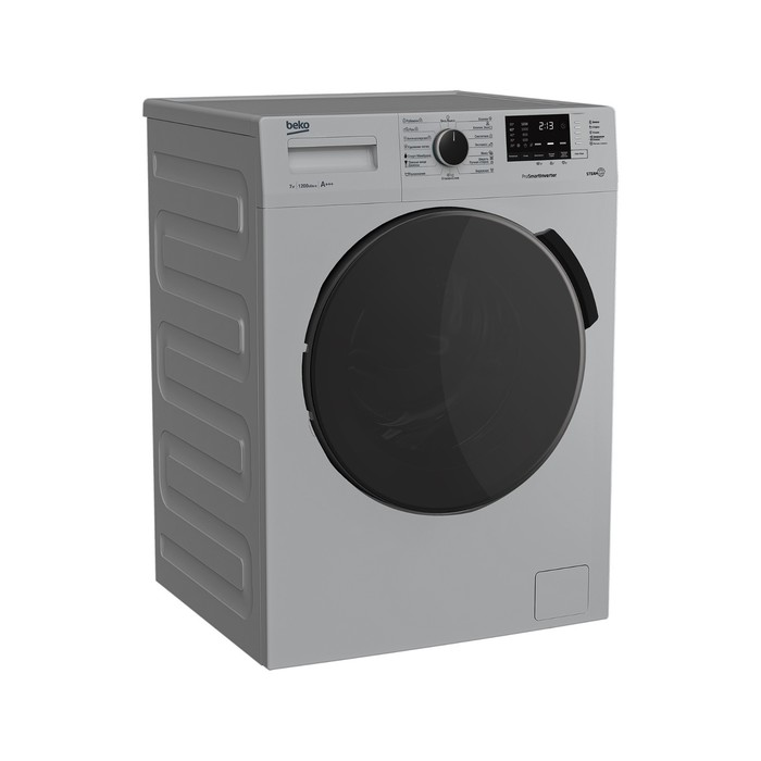 Стиральная машина Beko RSPE78612S, класс А, 1200 об/мин, 7 кг, белая