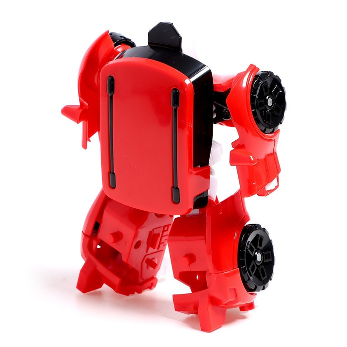 Робот «Автобот», трансформируется, цвет красный