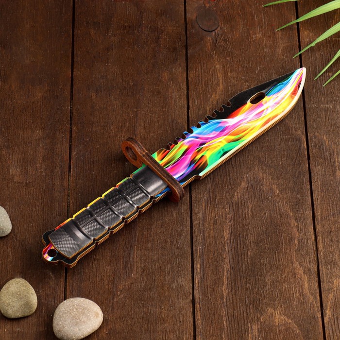 Сувенир деревянный Штык-нож МИКС штык нож m9 из игры cs go дерево