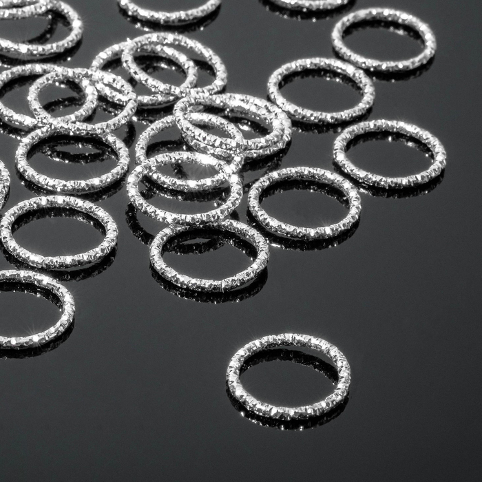 Кольцо соединительное (разъёмное) из нержавеющей стали, 1,5х1,5см, цвет серебро кольцо соединительное из нержавеющей стали 1 5 1 5см набор 100шт цвет серебро