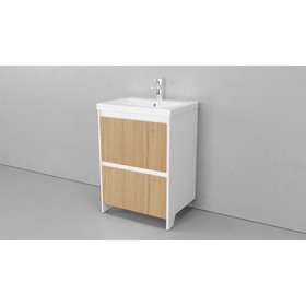 

Тумба "Klaufs 60.2Y VELVEX" шатанэ/белая