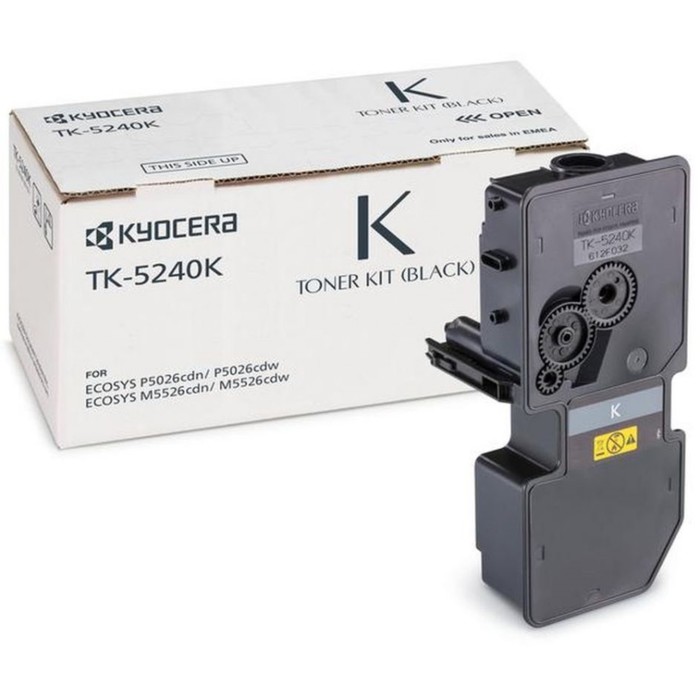 Картридж Kyocera TK-5240K 1T02R70NL0 (P5026cdn/cdw), для Kyocera (4000 стр.), чёрный картридж kyocera tk 5240k для kyocera p5026cdn cdw m5526cdn cdw черный 4000стр