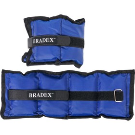 

Утяжелители для рук и ног Bradex SF 0740, синие, полиэстер, 2 шт х 0,5 кг