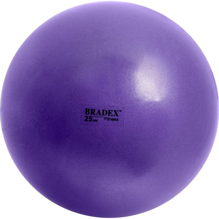 фото Мяч для фитнеса, йоги и пилатеса bradex «фитбол-25», фиолетовый