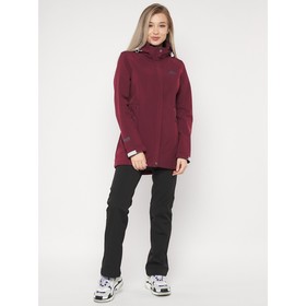 

Костюм женский бордового цвета, размер 48