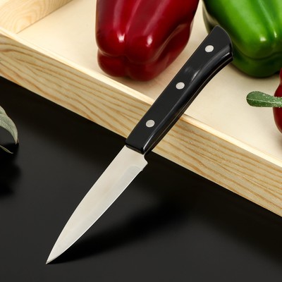 Нож кухонный "Сакура" для овощей, лезвие 9 см