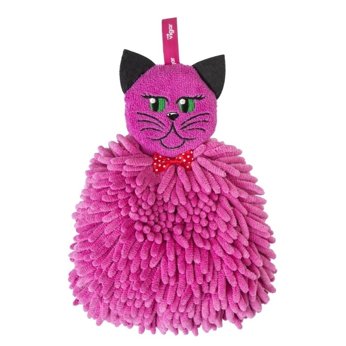 Губка из микрофибры Felix, цвет розовый