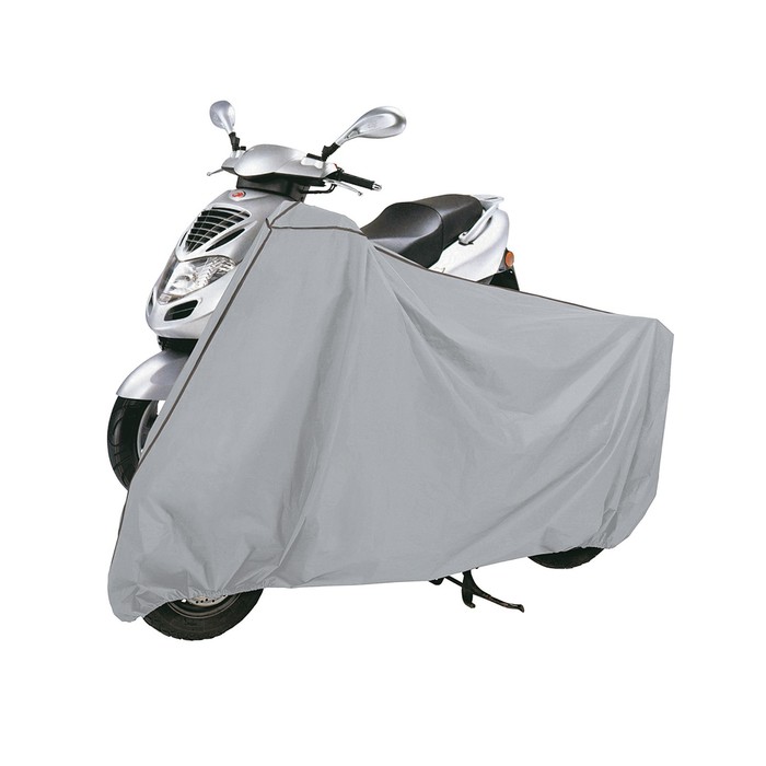 фото Чехол rayen для мотоцикла, размер м, цвет серый