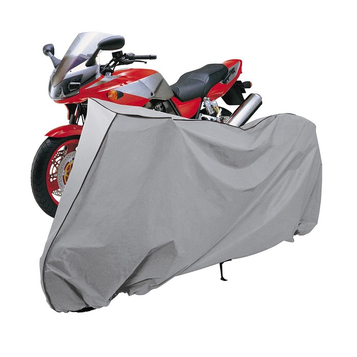 фото Чехол rayen для мотоцикла, размер l, цвет серый