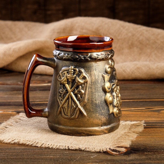 Кружка для пива &quot;Мушкетер&quot; 0,75 л