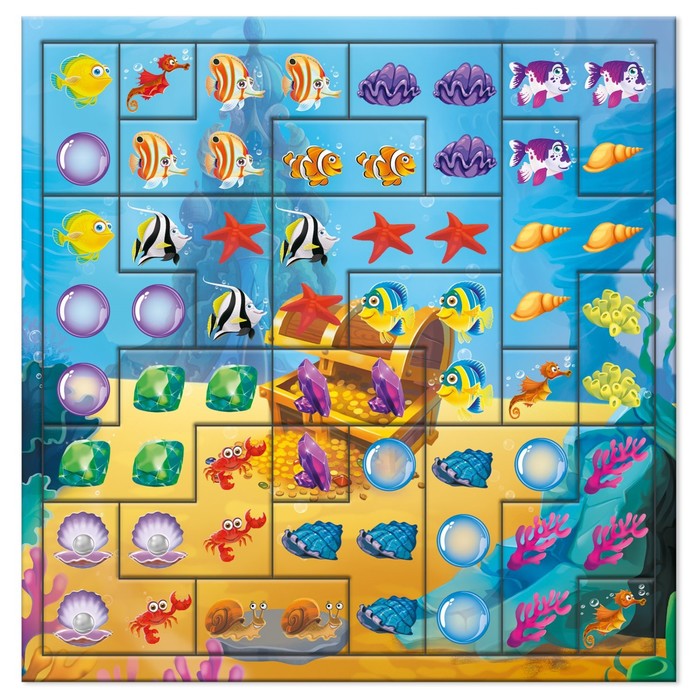 Пазл-головоломка «В океане», с дополненной реальностью, 23 элемента
