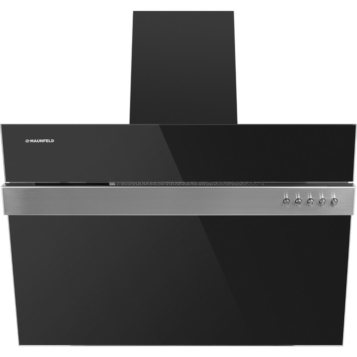 Вытяжка MAUNFELD Bridge Line 50 наклонная 850 м3ч 3 скорости 50 см чёрно-серебристая 1349000₽