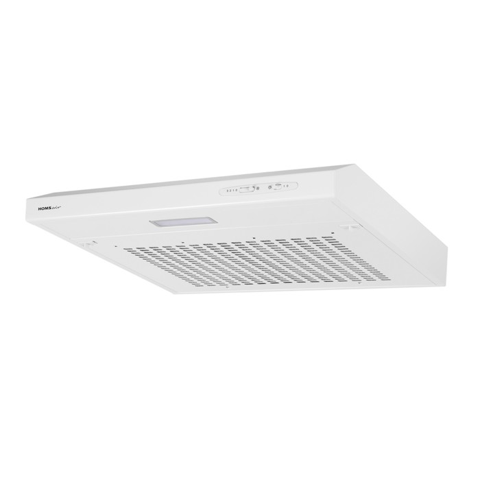 

Вытяжка HOMSair HORIZONTAL 50, плоская, 420 м3/ч, 3 скорости, 50 см, белая