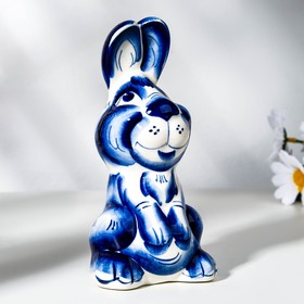 

Сувенир "Зайка", 15х7,5 см, гжель