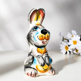 

Сувенир "Зайка", 15х7,5 см, гжель, цвет