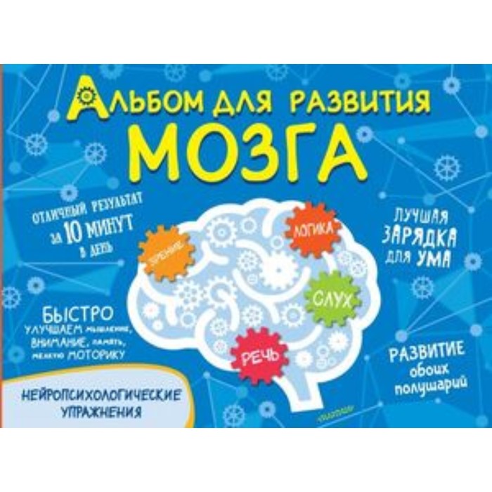 Альбом для развития мозга. Звонцова О.А. талызина н альбом для развития мозга книга тренажёр