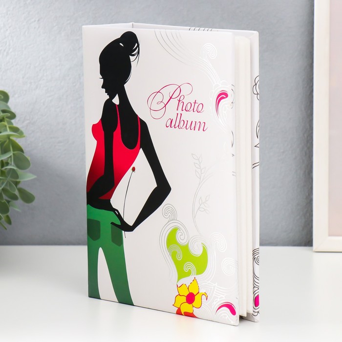 Фотоальбом на 200 фото 10х15 см "Гламур"