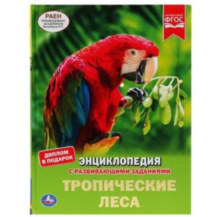 

Энциклопедия с развивающими заданиями. Тропические леса