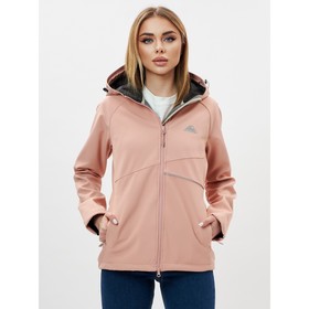 

Ветровка женская softshell розового цвета, размер 50
