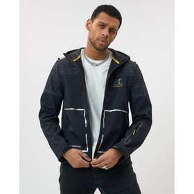 

Ветровка спортивная softshell мужская тёмно-синего цвета, размер 50
