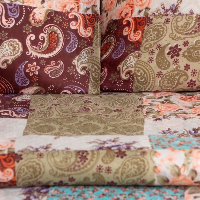 

Постельное бельё Экономь и Я 1,5 сп Fleur 143х215 см, 145х214 см, 50х70 см-1шт, 60 г/м2, микрофибра